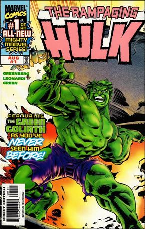Rampaging Hulk (1998) Cover Image 1