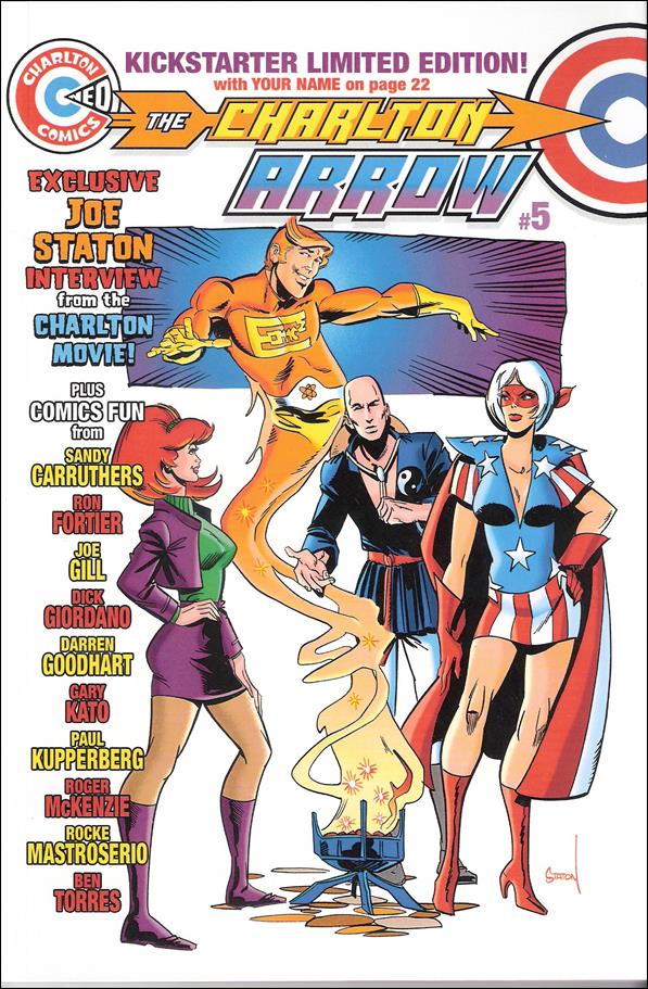 Charlton Arrow issue 5-B Kickstarter Cover