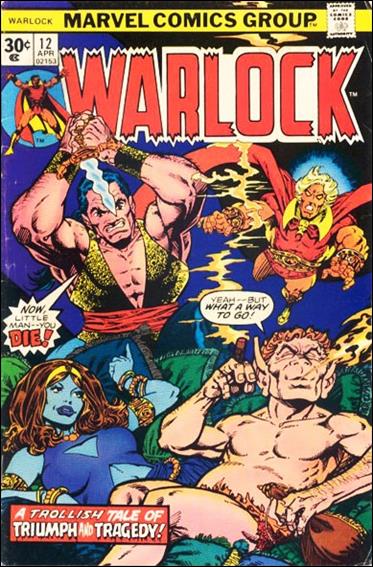 Warlock (1972) issue 12-B 30 Cent Price Cover
