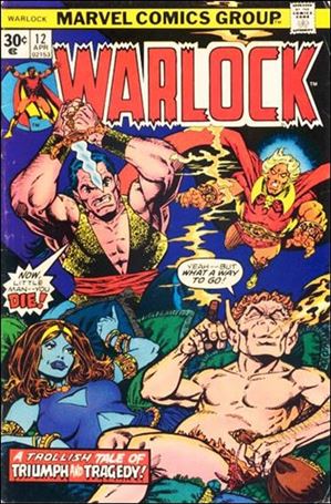Warlock (1972) issue 12-B 30 Cent Price Cover