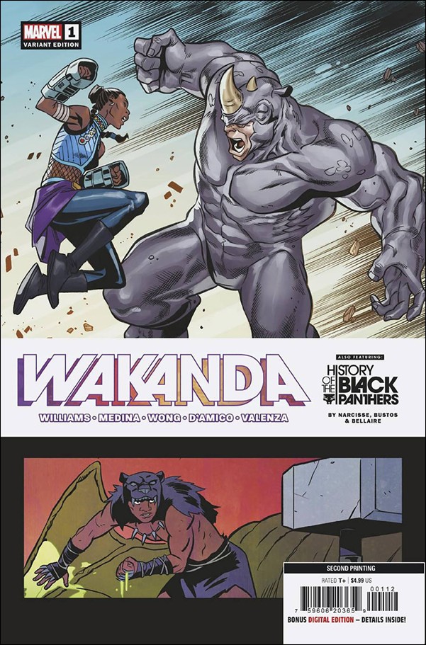 Wakanda issue 1-H Paco Medina Cover (Second Printing)