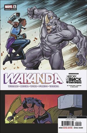 Wakanda issue 1-H Paco Medina Cover (Second Printing)