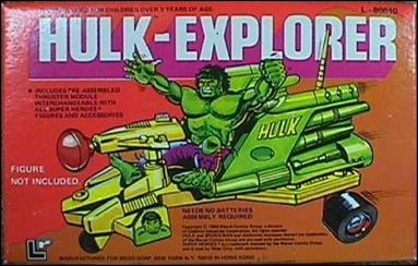 Pocket Super Heroes (Vehicles and Playsets) figure 6 Hulk-Explorer