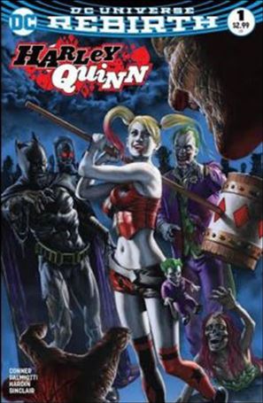 Harley Quinn (2016) issue 1-TL Rodolfo Migliari Gotham Central Cover 1/3000