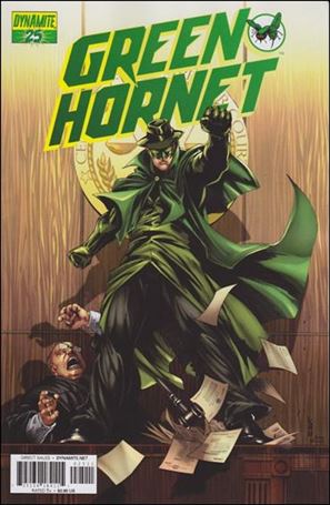 Green Hornet (2010) issue 25-B Jonathan Lau Cover 