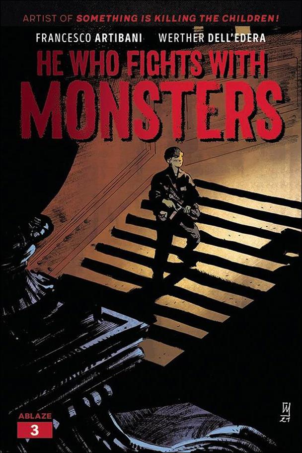 He Who Fights with Monsters issue 3 Werther Dell'Edera Cover