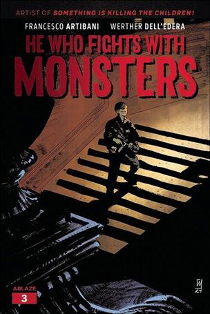 He Who Fights with Monsters issue 3 Werther Dell'Edera Cover