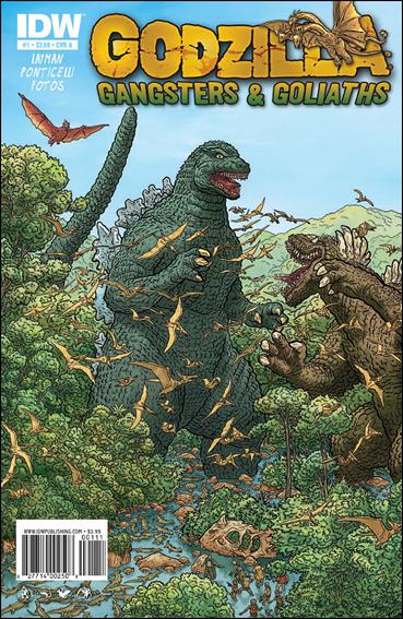 Godzilla: Gangsters and Goliaths issue 1 Geof Darrow Cover
