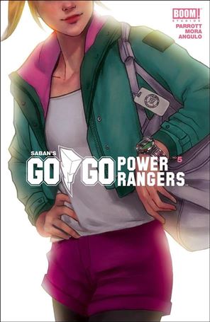 Saban's Go Go Power Rangers issue 5-C Michelle Wong 1:15 Cover
