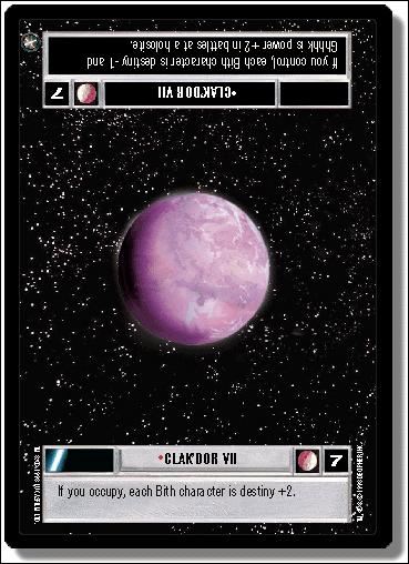 Star Wars: A New Hope Limited (Base Set) card 146 Clak'Dor VII