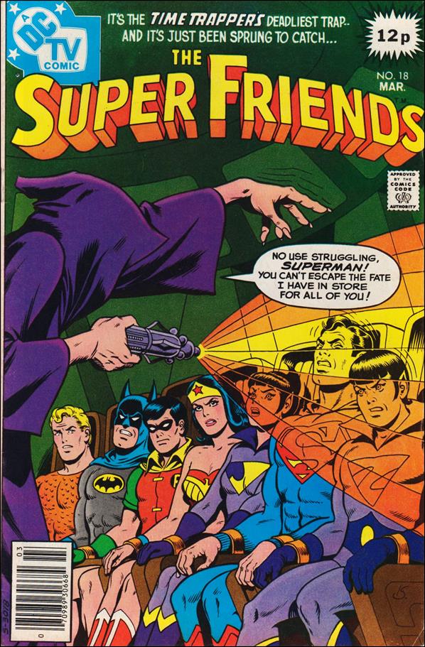 Super Friends (1976) issue 18-B UK Price Cover