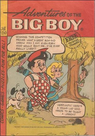 Adventures of the Big Boy issue 136-B West Coast Cover