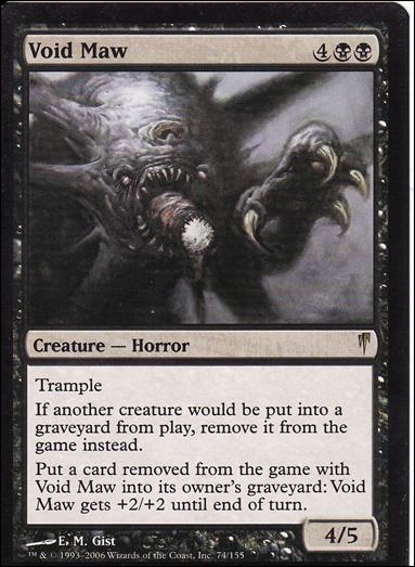 Magic the Gathering: Coldsnap (Base Set) card 74 Void Maw