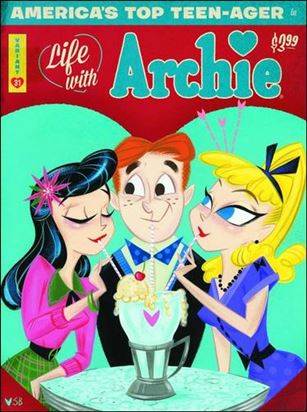 Life with Archie (2010) issue 31-B Stephanie Buscema Cover