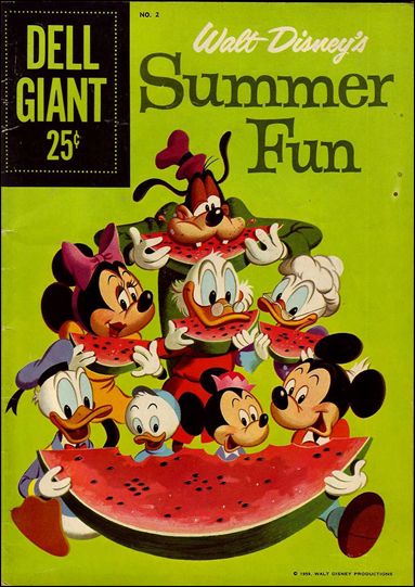 Walt Disney's Summer Fun (1959) issue 2