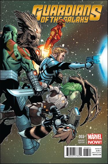 Guardians of the Galaxy (2013) issue 3-D Ed McGuinness 1:100 Cover