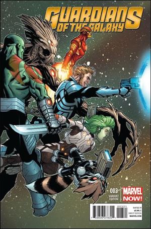 Guardians of the Galaxy (2013) issue 3-D Ed McGuinness 1:100 Cover