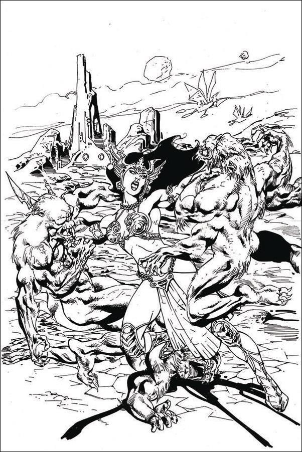 Dejah Thoris (2019) issue 3-I Roberto Castro 1:11 B&W Virgin Cover