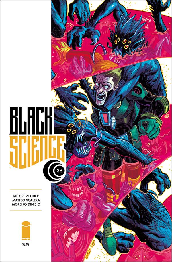Black Science issue 36-B Brian Level Cover