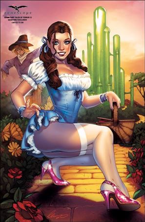 Grimm Tales of Terror Volume 3 issue 12-D Elias Chatzoudis Quarterly Exclusive Cover 1/250