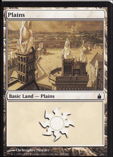Magic the Gathering: Ravnica (Base Set)  card 288 Plains