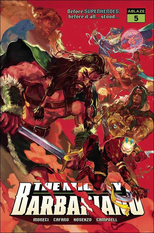 Mighty Barbarians issue 5 Sunghan Yune Cover