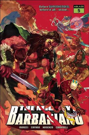 Mighty Barbarians issue 5 Sunghan Yune Cover