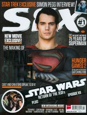 SFX issue 235 Man of Steel Cover