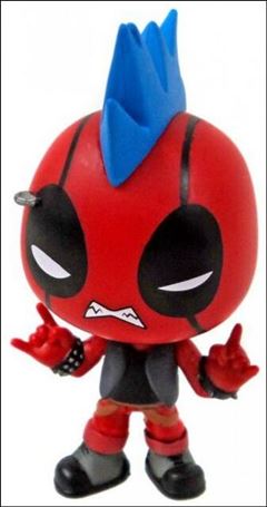 Deadpool Mystery Minis figure 11 Punk Rocker  1/6
