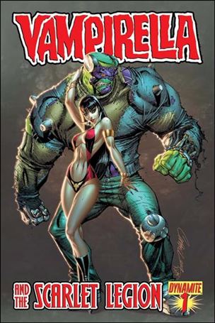 Vampirella and the Scarlet Legion issue 1-F J. Scott Campbell 1:25 