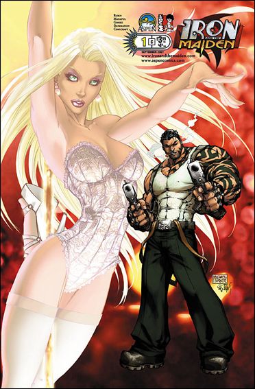 Iron and the Maiden issue 1-C Michael Turner Cover