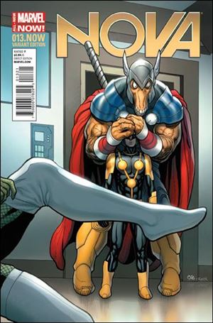 Nova (2013) issue 13-B Frank Cho 1:50 Cover