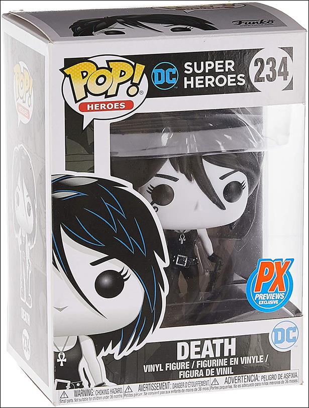 POP! Heroes figure 234 Death Previews Exclusive