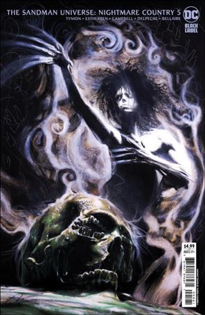 Sandman Universe: Nightmare Country issue 5-B Aaron Campbell Cardstock Cover