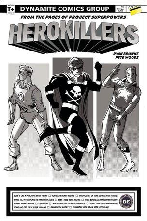 Project Superpowers: Hero Killers issue 2-D Pete Woods 1:15 B&W Cover