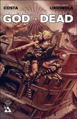 God is Dead issue 32-B German Nobile Carnage Wraparound Cover