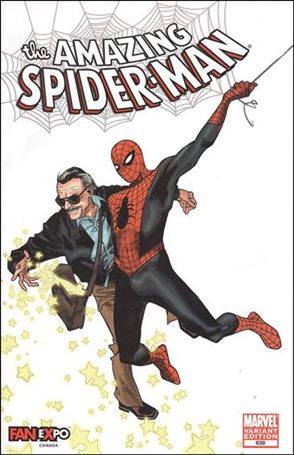 Amazing Spider-Man (1963) issue 638-E Fan Expo Canada Stan Lee Cover