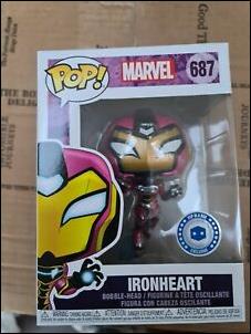 POP! Marvel figure 687 Ironheart