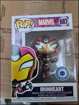 POP! Marvel figure 687 Ironheart