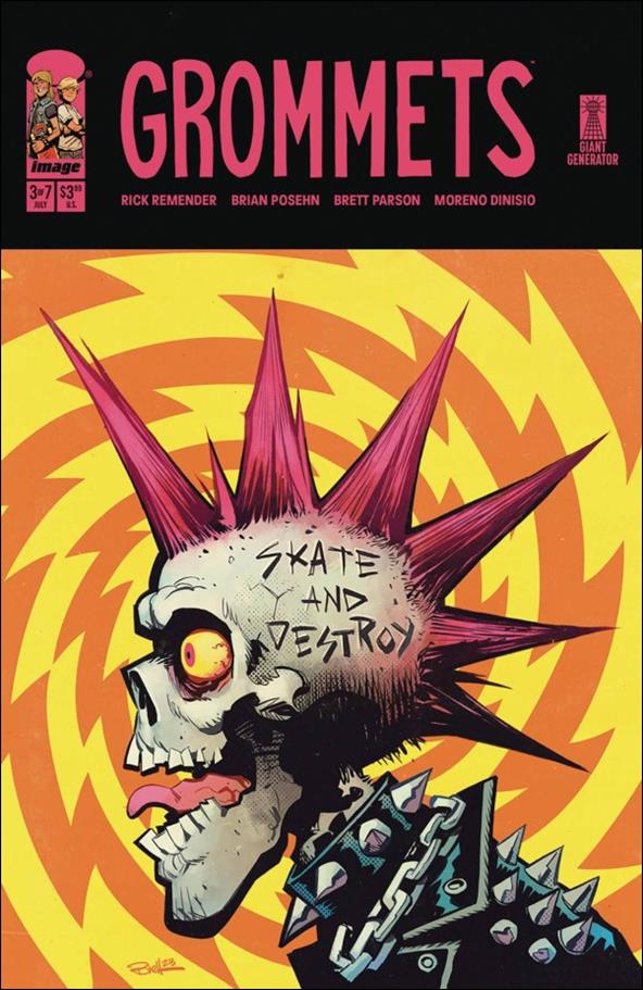 Grommets issue 3-B Brett Parson 1:10 Cover