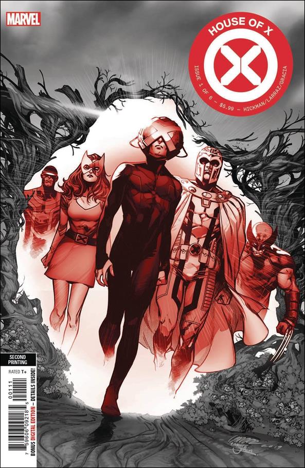 House of X issue 1-Q Pepe Larraz Cover (2nd Printing)