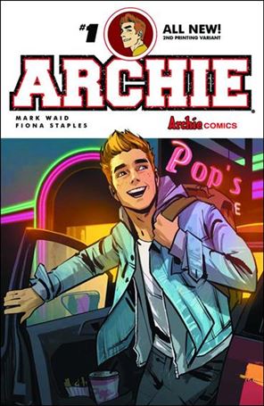 Archie (2015) issue 1-Z Fiona Staples Cover (2nd Printing)