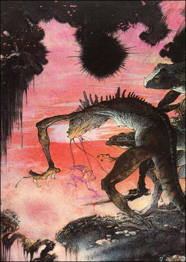 Art Suydam (Base Set) card 12 The Watchers