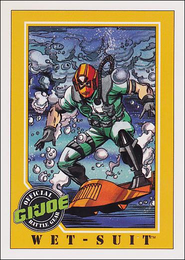 G.I. Joe (Base Set) card 61 Wet-Suit