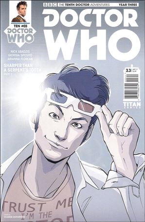 Doctor Who: The Tenth Doctor Year Three issue 3 Iolanda Zanfardino Cover