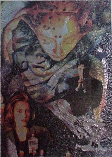 X-Files: Season Three (Etched Foil Subset) card I3 Home of the Brave, Part One: The New World