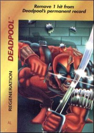 Marvel OverPower (Base Set) card nn83 Deadpool: Regeneration