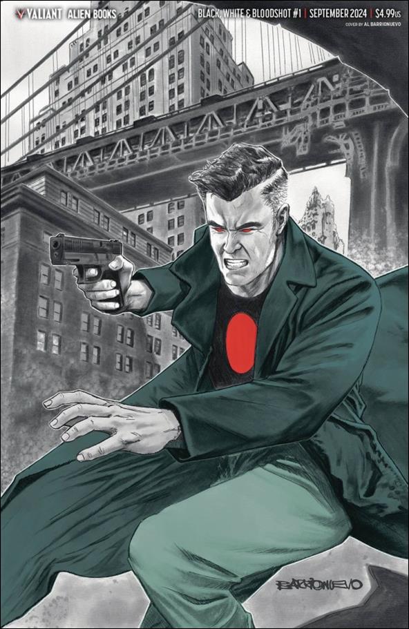 Black White & Bloodshot issue 1-H Al Barrionuevo 1:10 Homage Cover