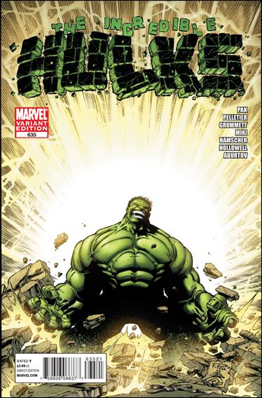 Incredible Hulks issue 635-B Paul Pelletier 1:15 Cover