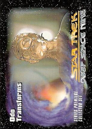 Star Trek: Deep Space Nine Series Premiere (Base Set) card 5 Odo Transforms